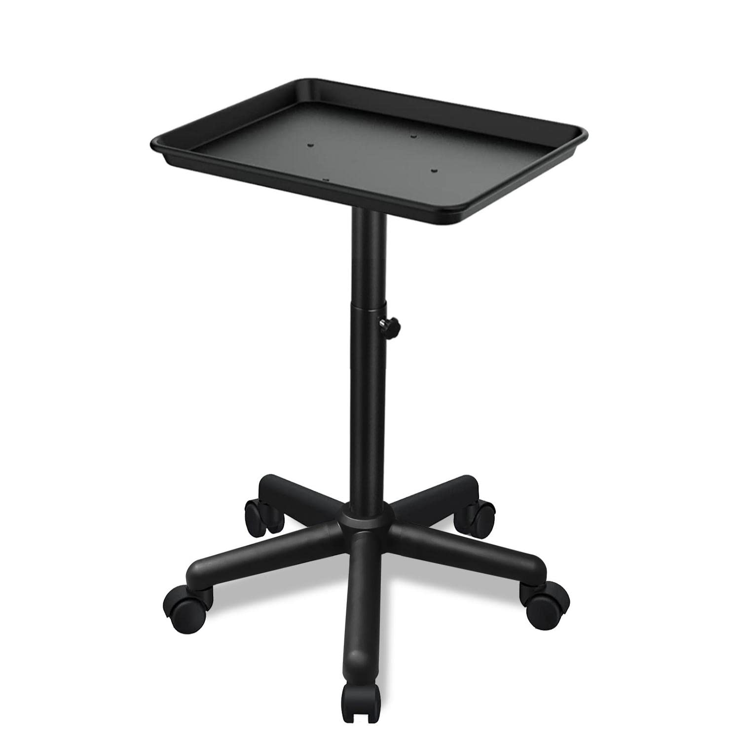 Salon Tray Cart with Adjustable Height for Salon and Spa Use