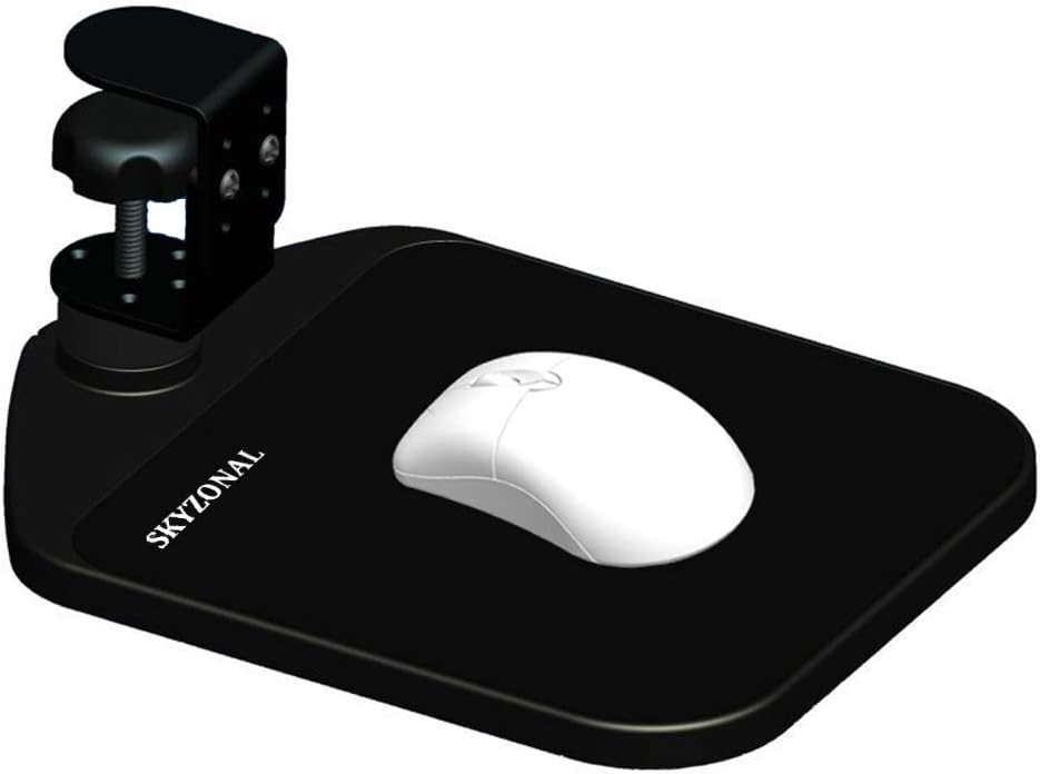 SKYZONAL Ergonomic Under-Desk Mouse Pad