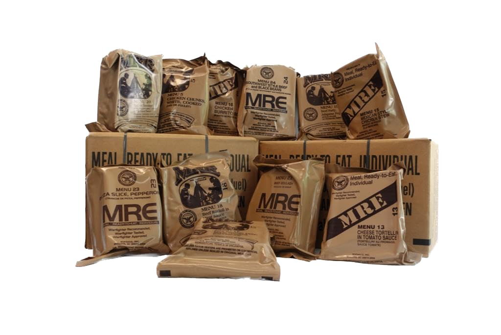 Food Dude 82nd Military MRE Surplus - 4 Pack of Meals Ready