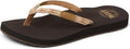 REEF Women's Ginger Beach Flip Flops - Cushioned Arch Support Shoes