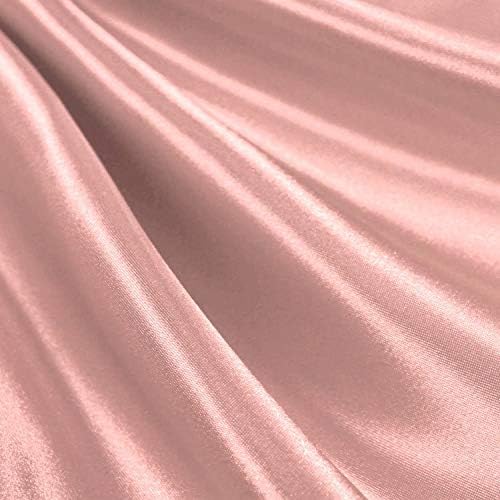 60 inches Wide Charmeuse Bridal Satin Fabric for Weddings and Crafts