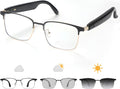 Bluetooth Audio Smart Glasses - Open Ear Sound with Photochromic
