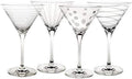 Set of 4 Mikasa Cheers 10oz Martini Glasses