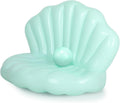55 Inch Inflatable Seashell Pool Float with Pearl Ball - Fun Oversize