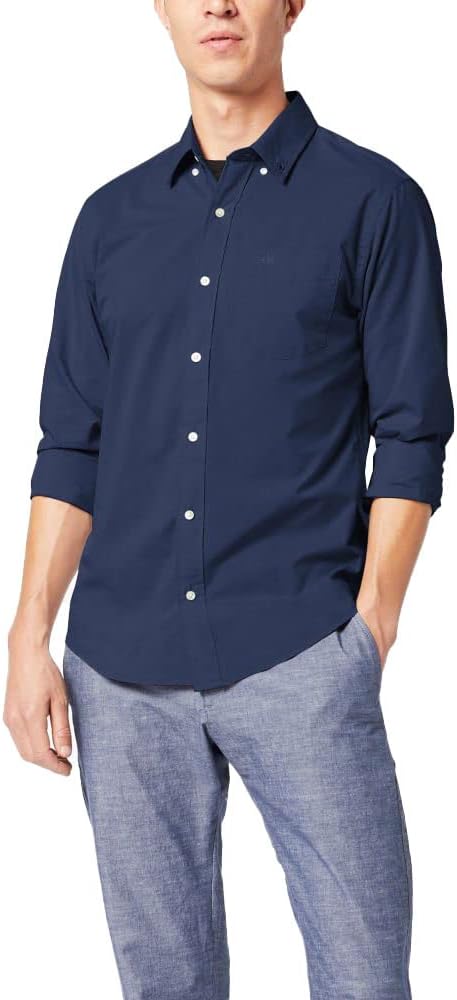 Dockers Men's Classic Fit Long Sleeve Comfort Flex Shirt Review