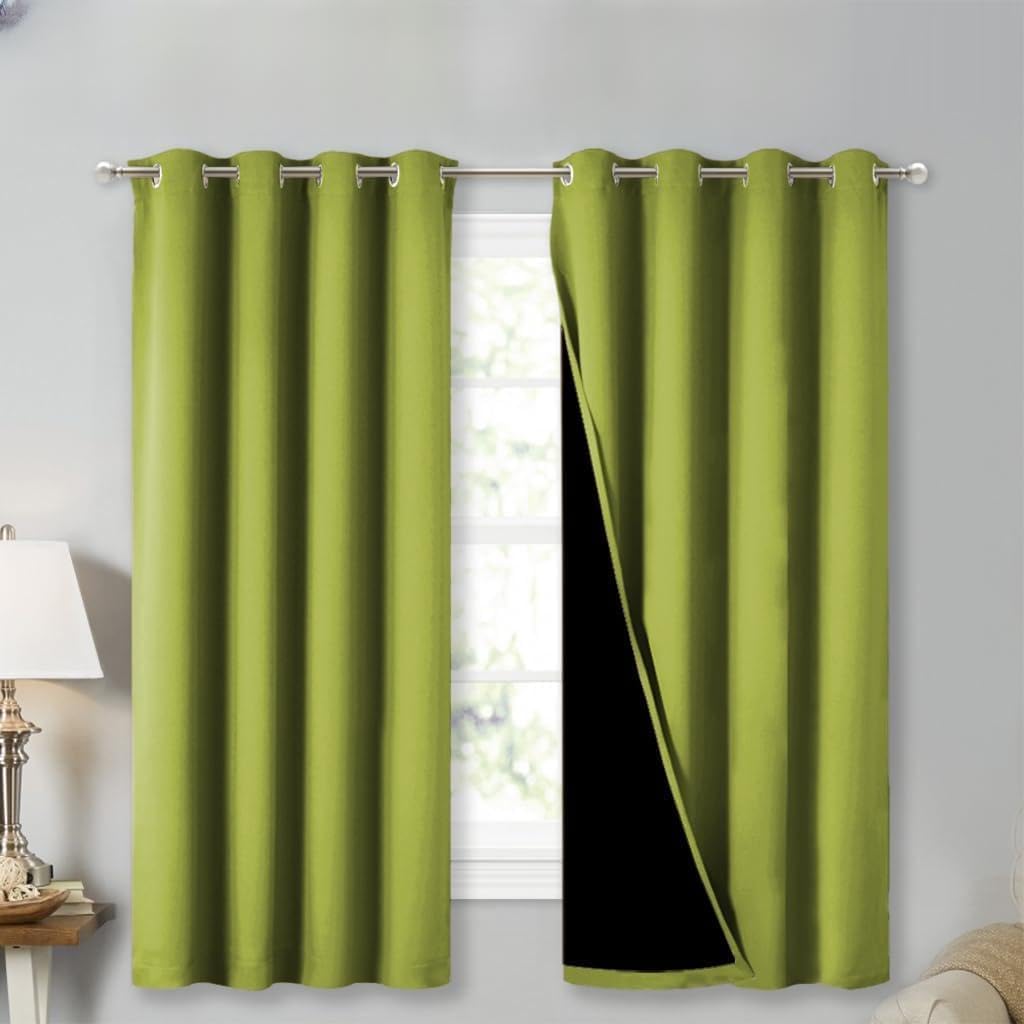 NICETOWN Extra Long Truly Blackout Drapes for Hall