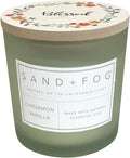 Sand + Fog Cinnamon Vanilla 3-Wick Jar Candle - 21 oz Relaxing Scent