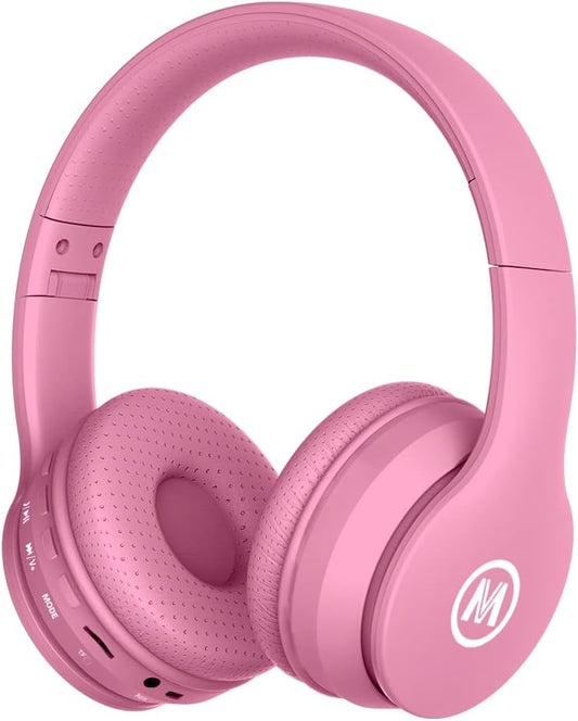 60H Play Time Mokata Pink Kids Bluetooth Headphones