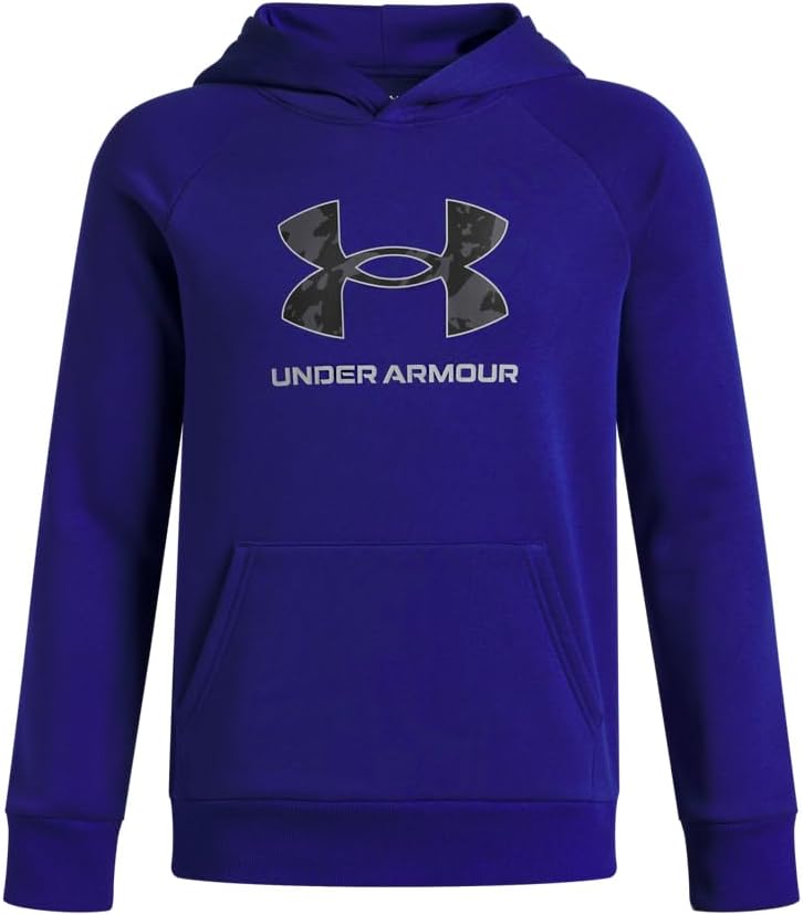 Under Armour Boys' Rival Fleece Hoodie for Comfort and Style
