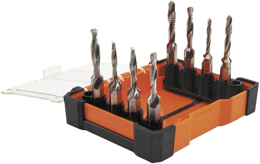 Klein Tools 32217 Tapping Drill Bit Set for Quick Connect Tools
