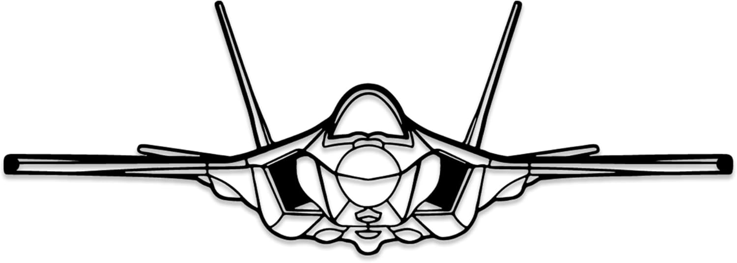 Custom F-35 Metal Wall Art for Aviation Lovers and Decor