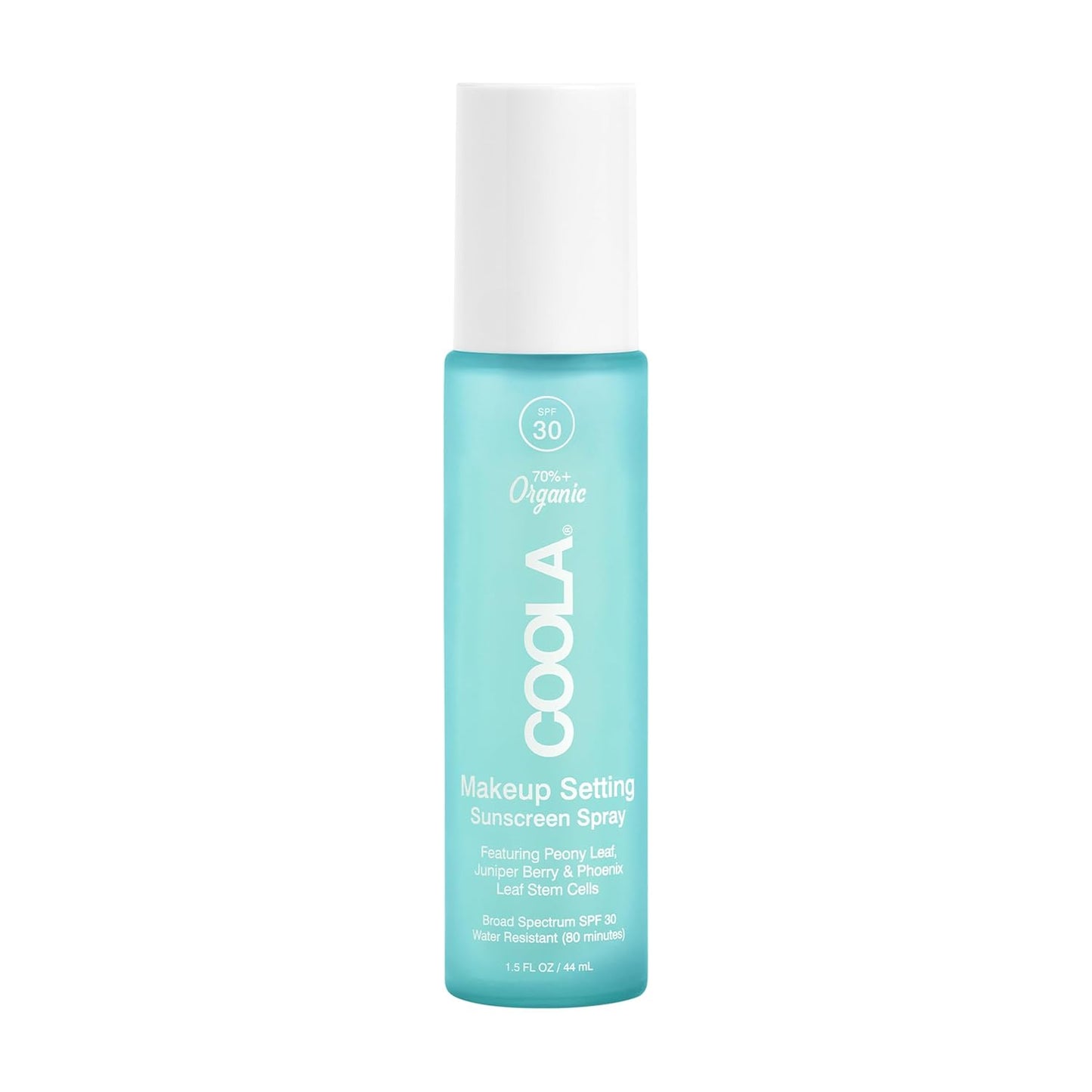 COOLA Organic Makeup Setting Spray with SPF 30 for Hydration