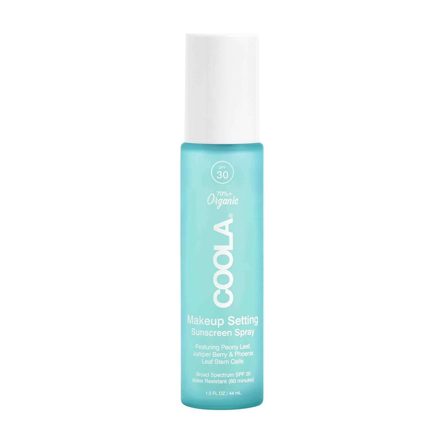 COOLA Organic Makeup Setting Spray with SPF 30 for Hydration