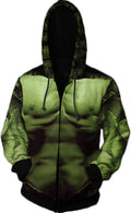 3D Captain Fashion Cosplay Hoodie Jacket - Bold Printed Costume