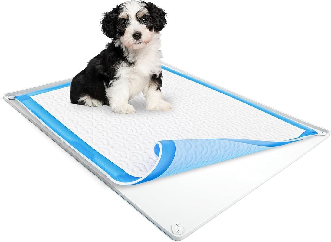 TidyFriend Dog Pee Pad Holder Tray for 30 x 36 Pee Pads