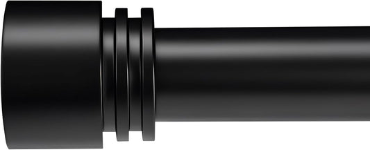 Black Extra Long Curtain Rods 240 Inches for Large Windows
