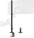 Steel Extra Tall 32 in 2-Section Monitor Stand Pole - Heavy-Duty