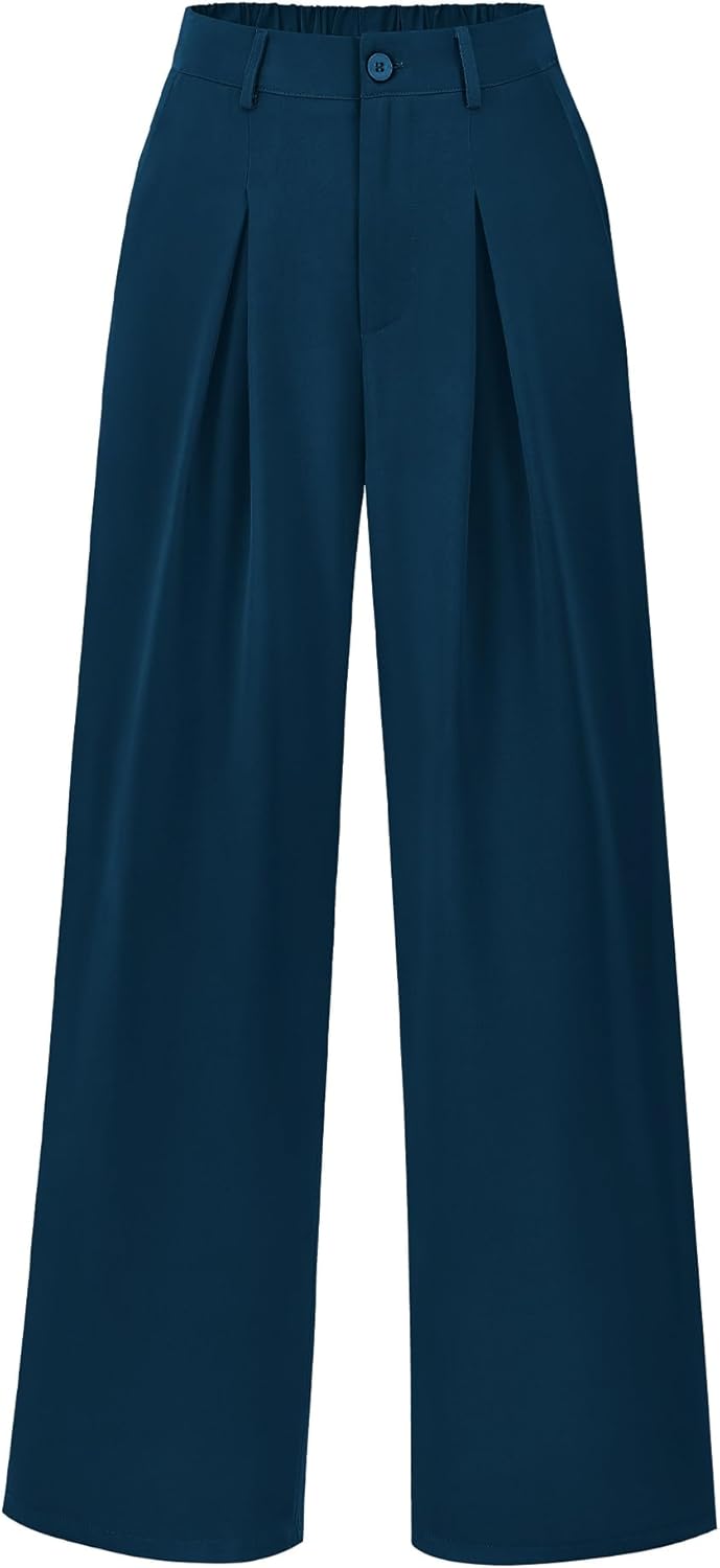 BTFBM Women High Waist Palazzo Pants for Effortless Style