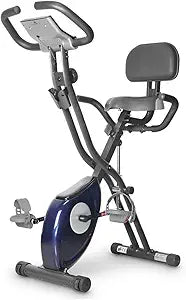 LEIKE X Bike Ultra-Quiet Folding Exercise Bike for Home Fitness