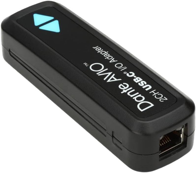 Dante AVIO USB-C IO Adapter for Seamless Audio Connectivity
