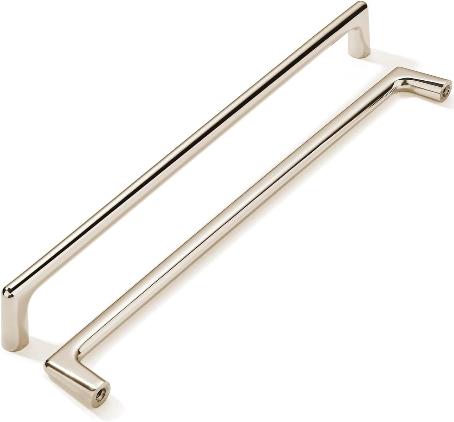 Khtumeware 6 Pack Polished Nickel Cabinet Pulls for Drawers