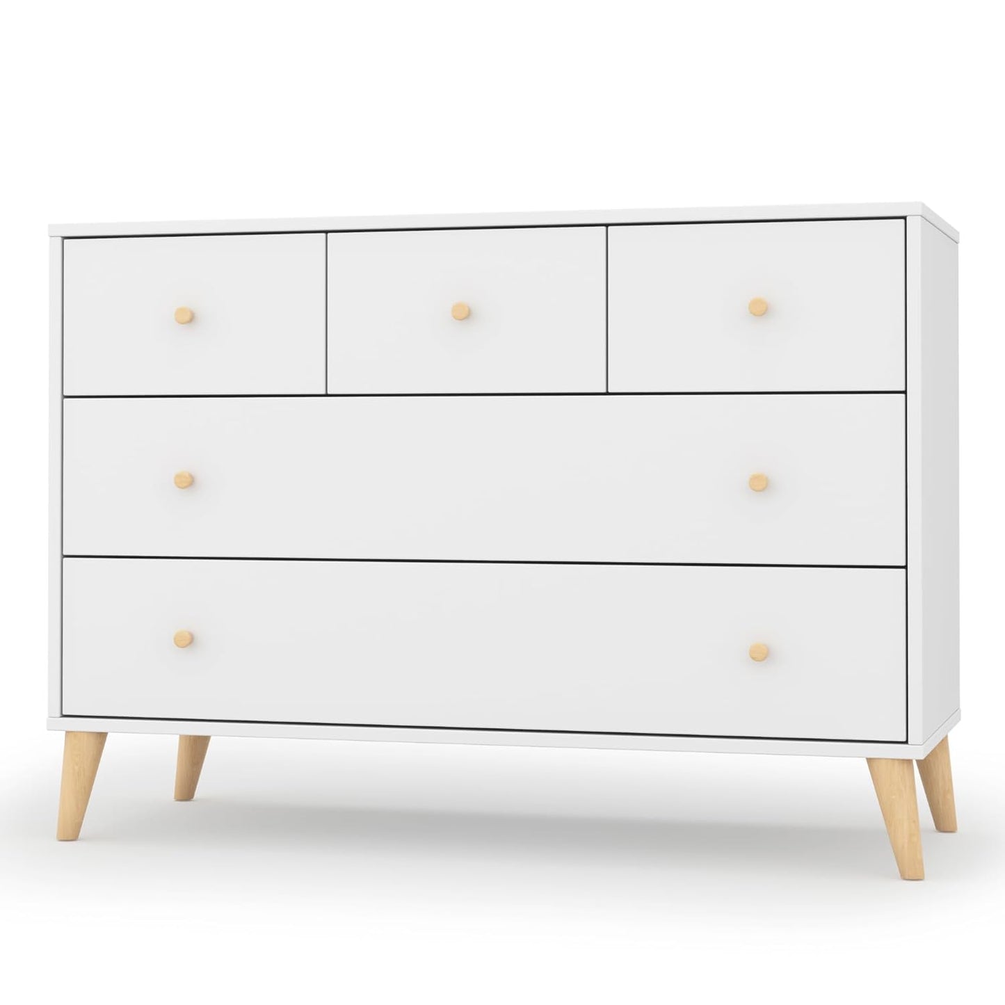 Austin 5-Drawer Dresser for Nursery with Modern Design
