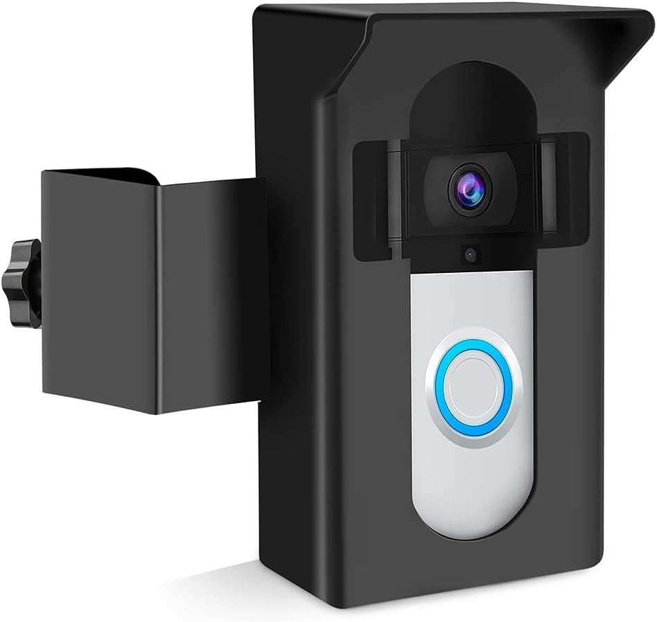 No-Drill Anti-Theft Doorbell Mount - Secure Installation