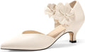 Womens Low Kitten Heels Dressy Pumps - Comfortable 2.28 in