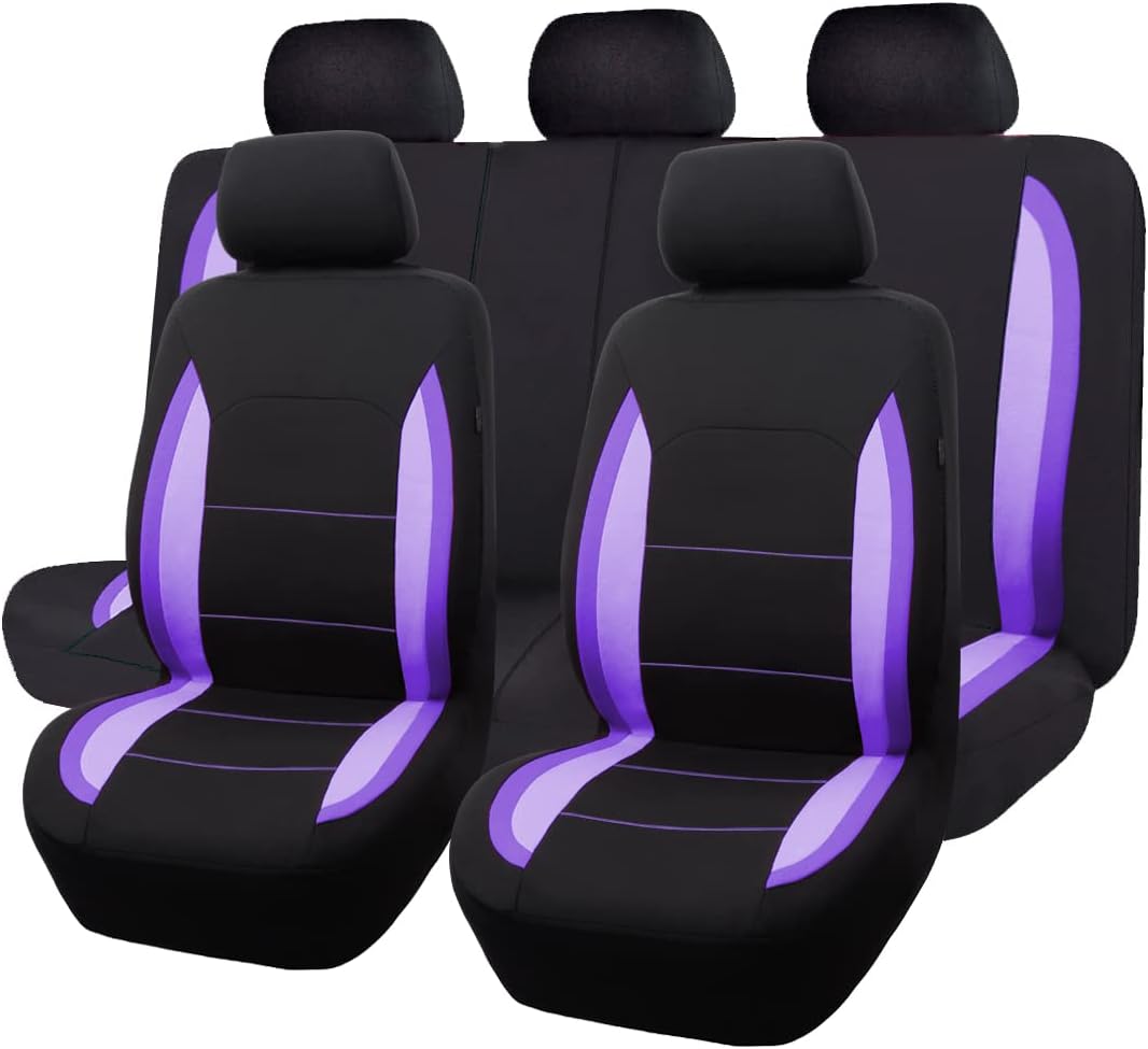 Flying Banner Car Seat Covers for Front and Rear Seats