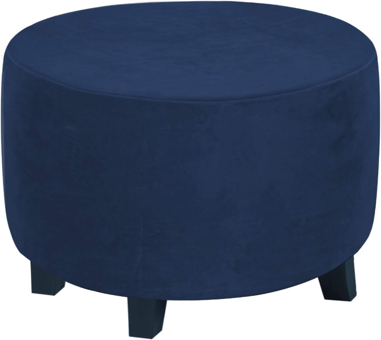 H.VERSAILTEX Round Ottoman Slipcover for X-Large Ottomans