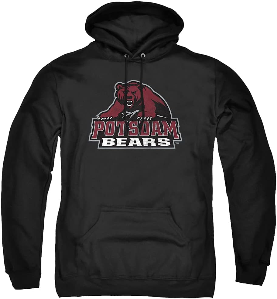Official Collegiate Distressed Primary Logo Hoodie for Fans