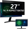 Computer Privacy Screen 27 in for 16:9 Widescreen Monitor - 3 Pack