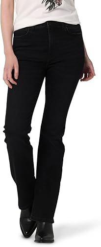 Wrangler Women's High Rise Bold Boot Jean for Stylish Comfort