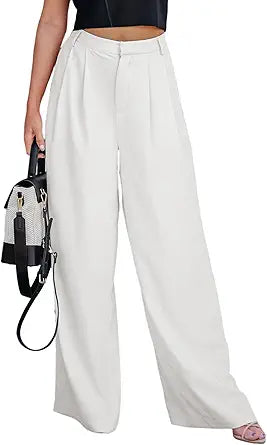 Dokotoo Wide Leg Womens Pants for Business and Casual Wear