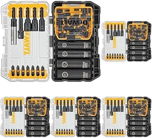DEWALT Screwdriver Bit Set, Impact Ready, FlexTorq - 35-Piece