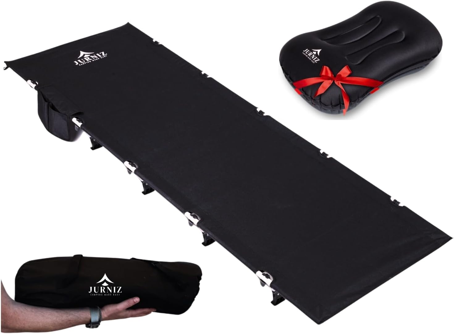 Ultralight Camping Cot for Adults and Kids - Perfect for Hiking