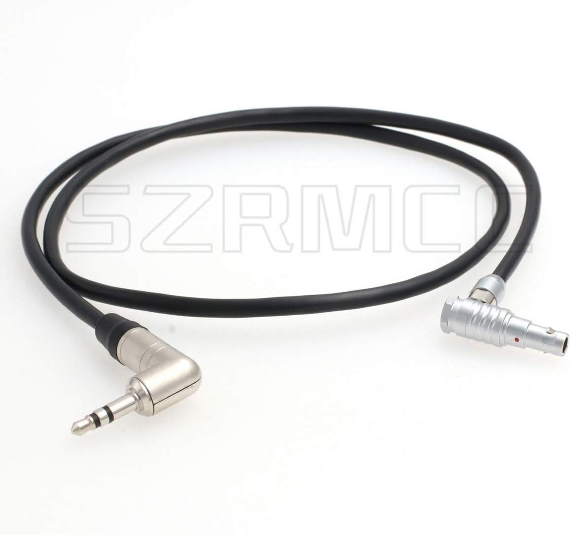 Tentacle Sync Zaxcom 3.5mm TRS to Right Angle Timecode Cable
