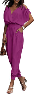 Dokotoo Jumpsuit for Women: Chic Cold Shoulder Summer Outfit