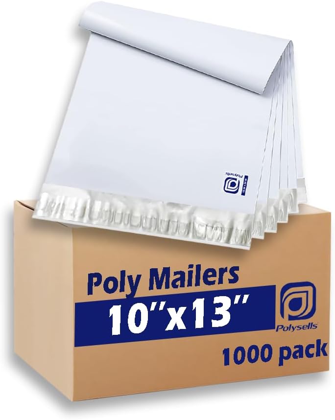 Durable 10x13 Poly Mailers for Secure Shipping of Small Items