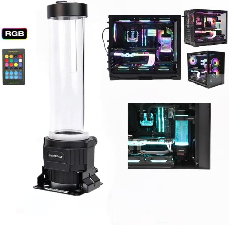 PC Reservoir Pump Combo with RGB Lighting and LCD Control