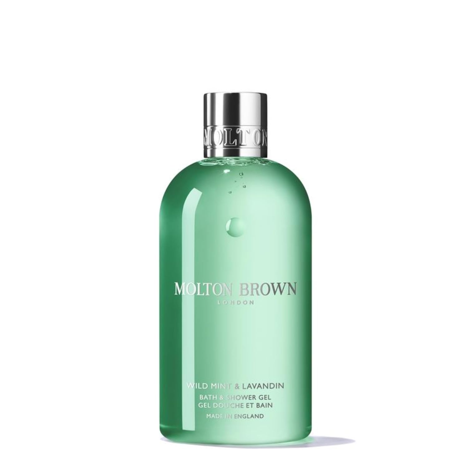 Wild Mint & Lavandin Bath & Shower Gel for Invigorating Clean 10 fl oz
