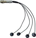 Passive Piezo Acoustic Pickup for Classical Guitar - Transparent Tone