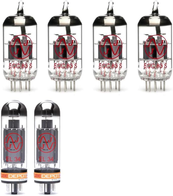 Standard Tube Set for Marshall DSL 40 Combo Guitar Amplifier