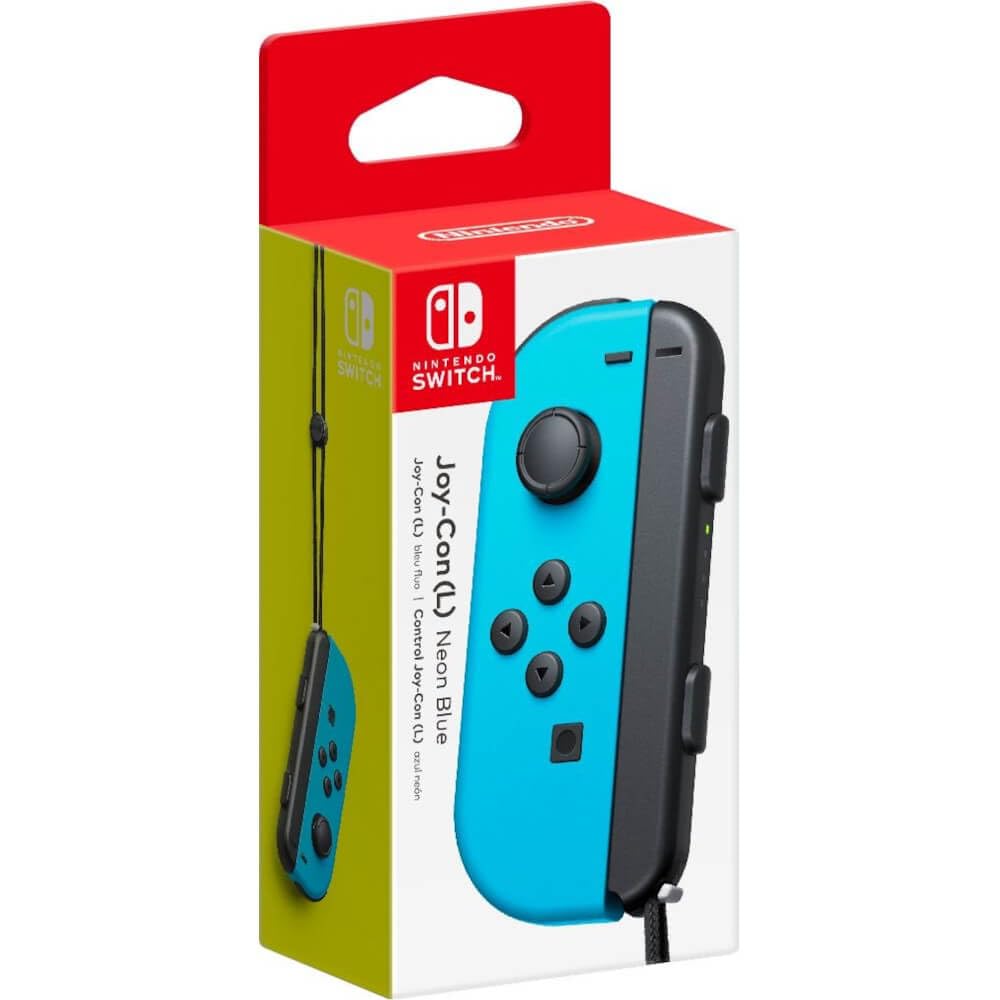 Nintendo Joy-Con (L) Neon Blue Switch for Ultimate Gaming Fun