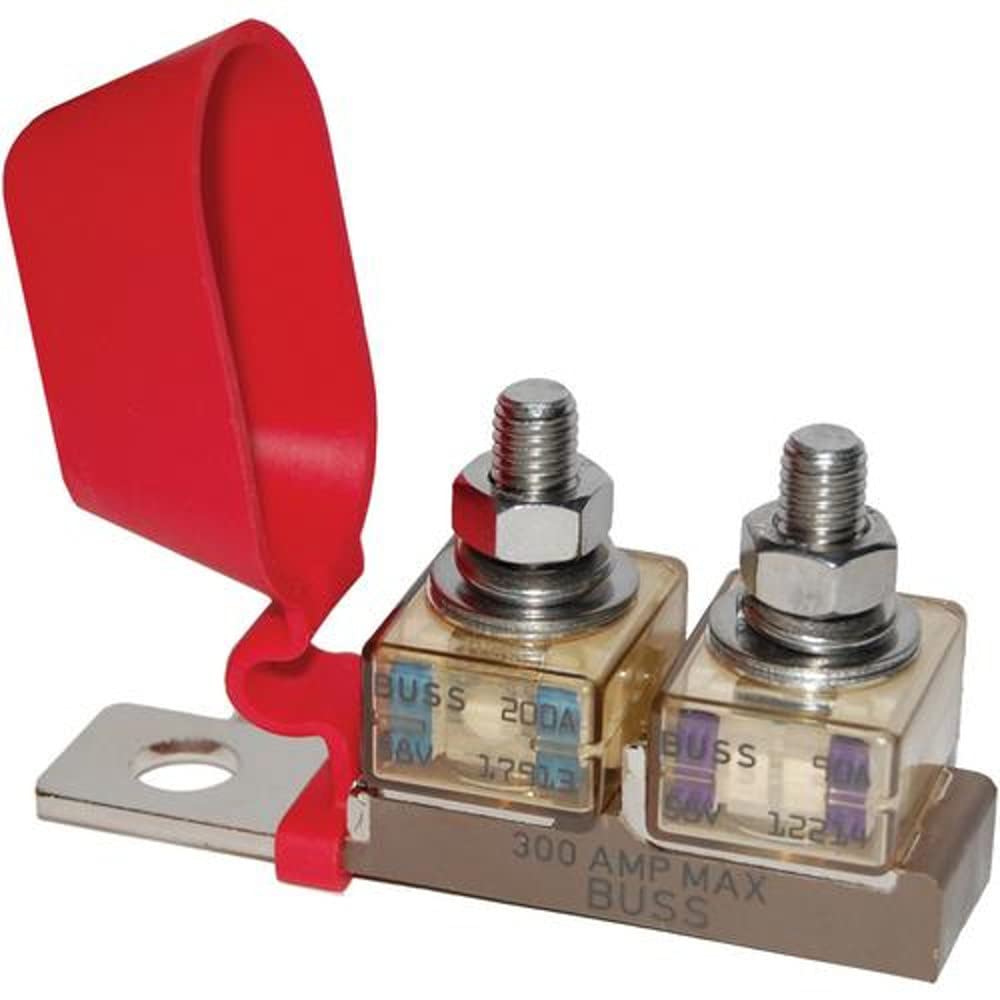 Blue Sea Systems 2151 Dual MRBF Terminal Fuse Block for 30-300A