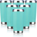 20oz Vacuum Insulated Tumbler 6-Pack - Keeps Drinks Hot or Cold