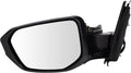 TRQ Driver Side Power Heated Mirror for 2019-2022 Honda Insight