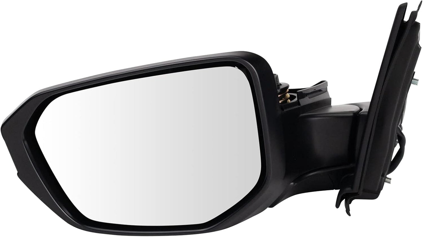 TRQ Driver Side Power Heated Mirror for 2019-2022 Honda Insight