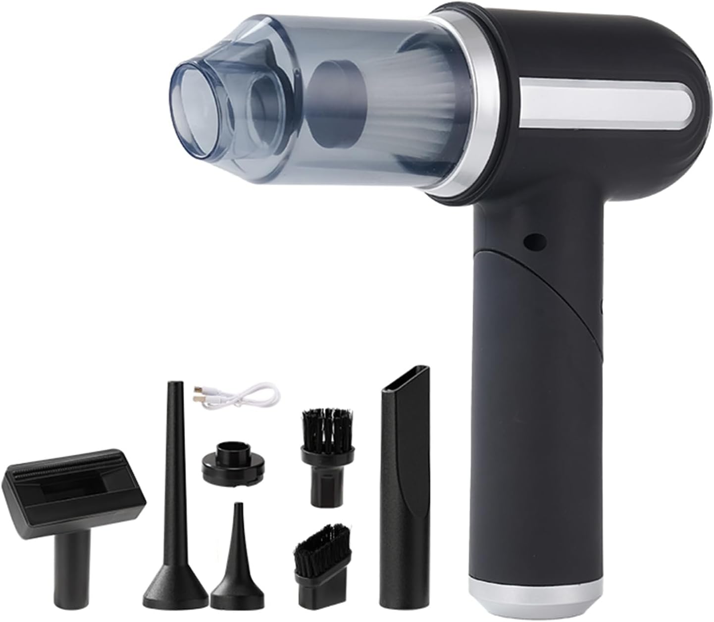 Powerful Handheld Vacuum Cleaner - Multi-Nozzles