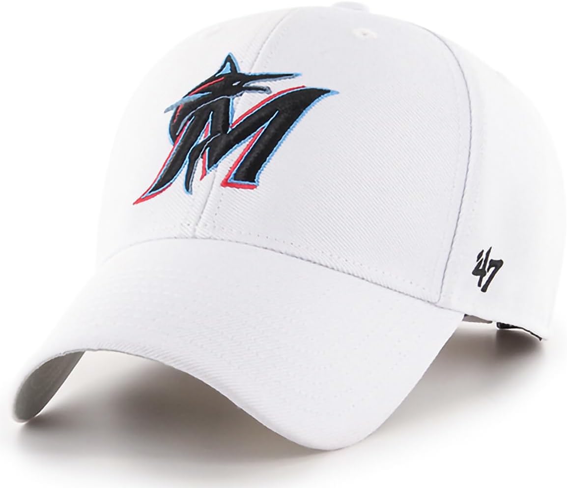 47 MLB White Primary Logo Team Color MVP Adjustable Hat Review